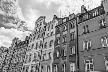 Antik Avrupa şehrinin sokakları ve meydanları