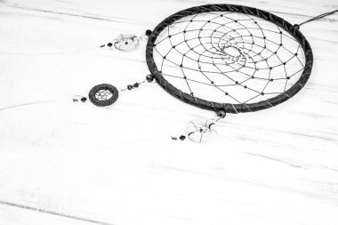 Ahşap sanat arka planında düş kapanı