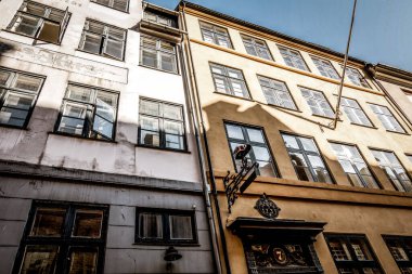 Kopenhag, Danimarka - 23 Temmuz 2019 Kopenhag Şehri, Danimarka, İskandinavya. Güzel bir yaz günü
