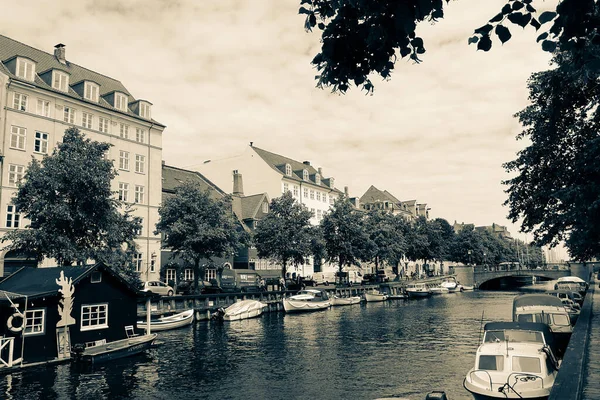 Koppenhága Utcái Látnivalói Kirándulás Koppenhágába — Stock Fotó