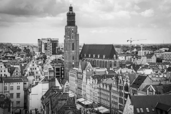 Wroclaw Polonia Junio 2019 Wroclaw Casas Calles Ciudad Wroclaw Paisaje —  Fotos de Stock