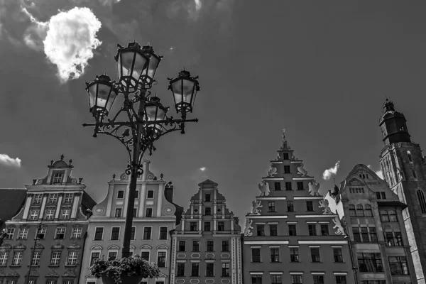 Ruas Praças Antiga Cidade Europeia — Fotografia de Stock