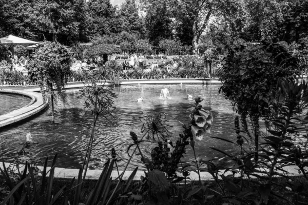 Όμορφο Πάρκο Και Κήπο Στην Κοπεγχάγη Αξιοθέατα — Φωτογραφία Αρχείου