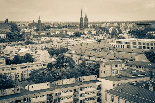 Wroclaw Polsko Června 2019 Wroclaw Domy Ulice Města Wroclaw Cityscape — Stock fotografie