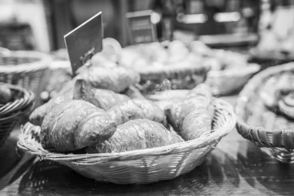 Delicious Fresh Pastries Cafe Breakfast — Stockfoto