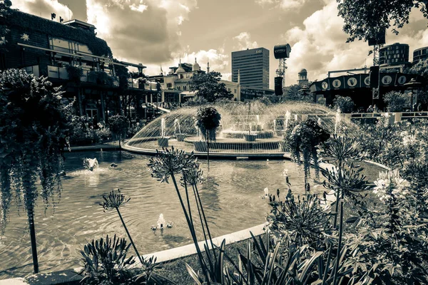 Hermoso Parque Jardín Copenhague Atracciones Turísticas — Foto de Stock