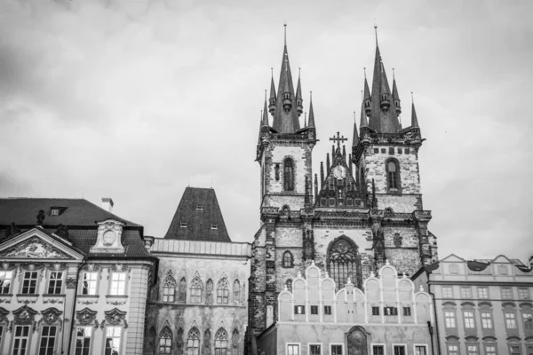 Architettura Antica Della Magnifica Praga — Foto Stock