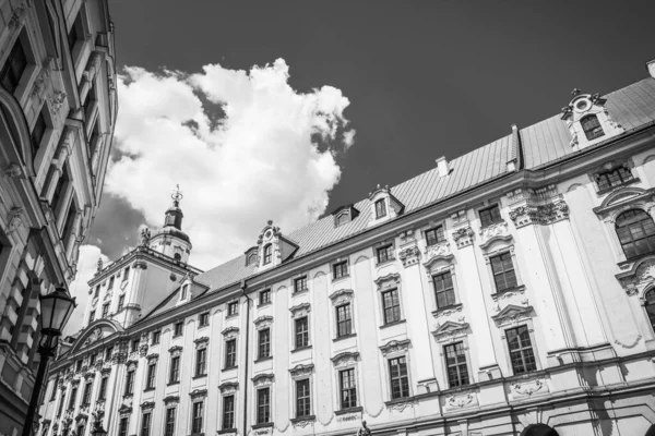 波兰古城的建筑 Wroclaw — 图库照片