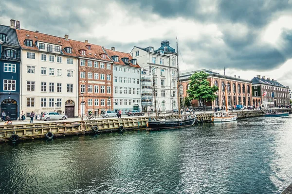 Bellissima Architettura Copenaghen Viaggia Copenaghen — Foto Stock