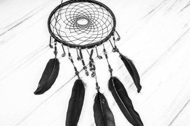 Tahta arka planda düş kapanı