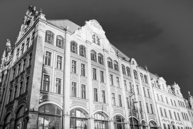 Wroclaw 'ın muhteşem, güzel sokakları