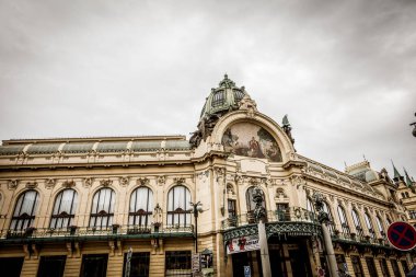 Prag, Çek Cumhuriyeti - 21 Eylül, Prag 'ın güzel sokakları ve mimarisi