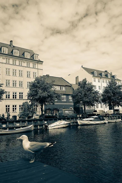 Die Straßen Und Sehenswürdigkeiten Von Kopenhagen Eine Reise Nach Kopenhagen — Stockfoto