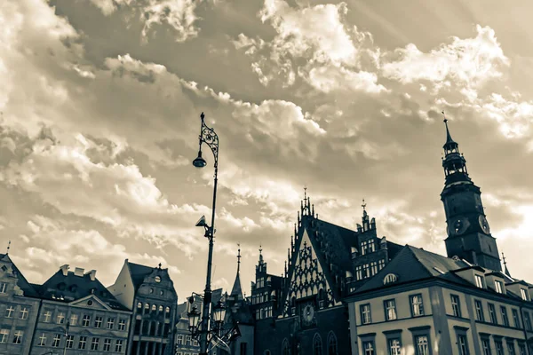 古代ヨーロッパの街の通りや広場 — ストック写真
