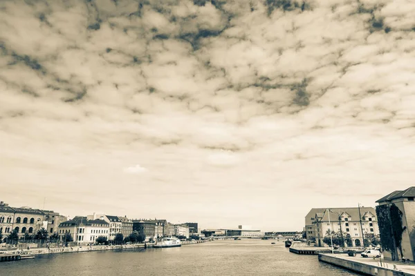 Чудові Вулиці Копенгагена — стокове фото