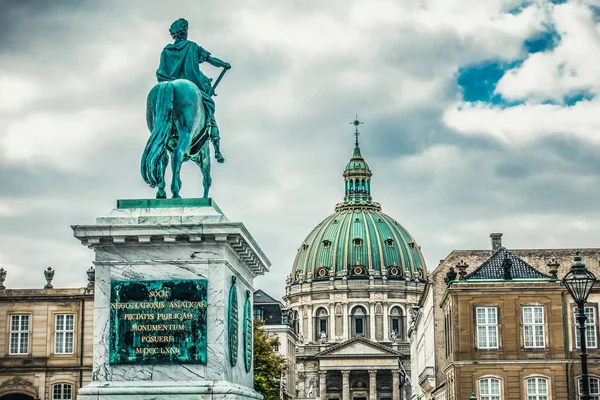 Piękna Architektura Kopenhagi Podróże Kopenhadze — Zdjęcie stockowe