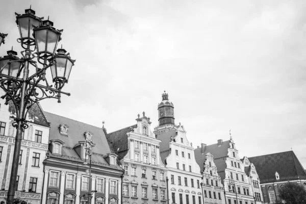 Wroclaw Polsko Června 2019 Wroclaw Domy Ulice Města Wroclaw Cityscape — Stock fotografie