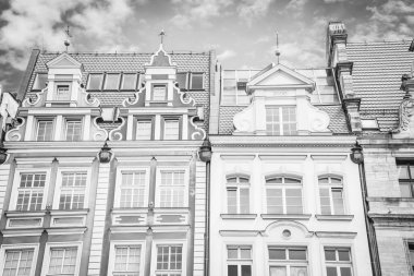 Wroclaw 'ın güzel, resimsi merkezi