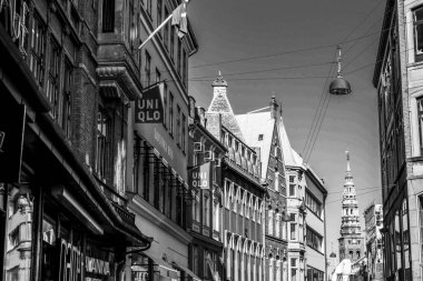 Kopenhag Şehri, Danimarka, İskandinavya. Güzel bir yaz günü