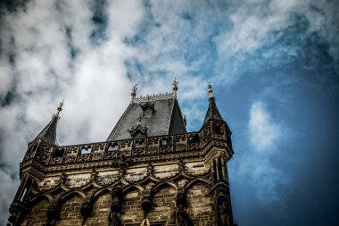 Prag, Çek Cumhuriyeti - 21 Eylül, Prag 'ın güzel sokakları ve mimarisi