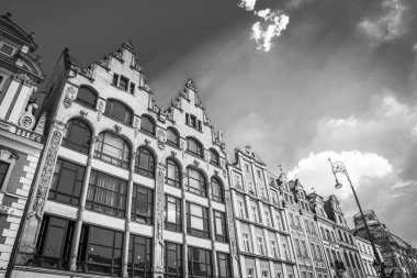 Wroclaw 'ın güzel, resimsi merkezi