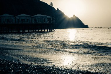 Güzel bir tatil beldesi doğarken