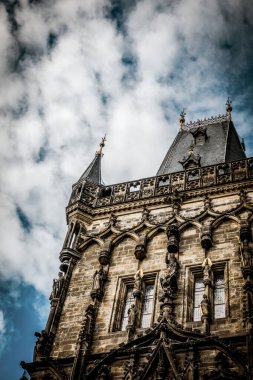 Prag, Çek Cumhuriyeti - 21 Eylül, Prag 'ın güzel sokakları ve mimarisi