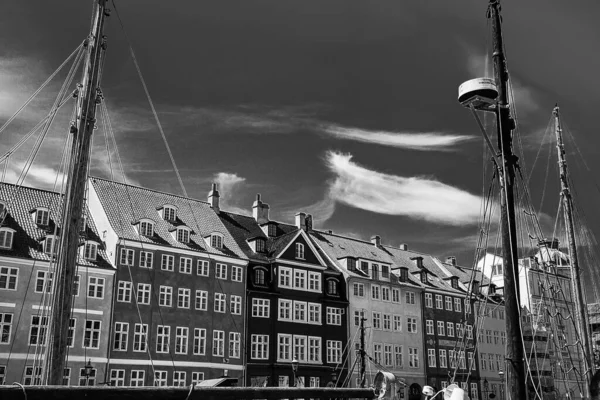 Strade Attrazioni Copenaghen Viaggio Copenaghen — Foto Stock