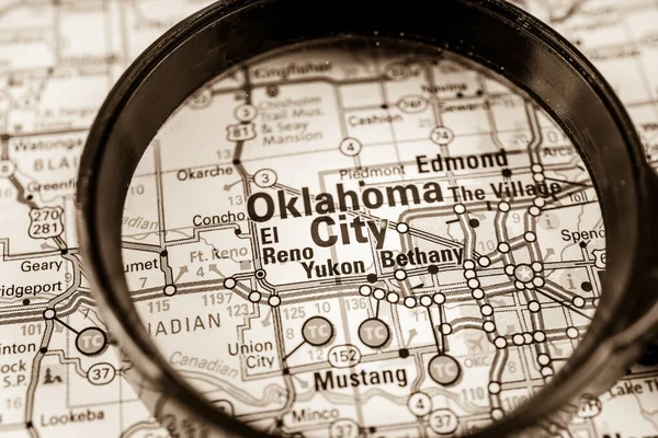 Oklahoma City Usa Geçmişi Seyahat — Stok fotoğraf