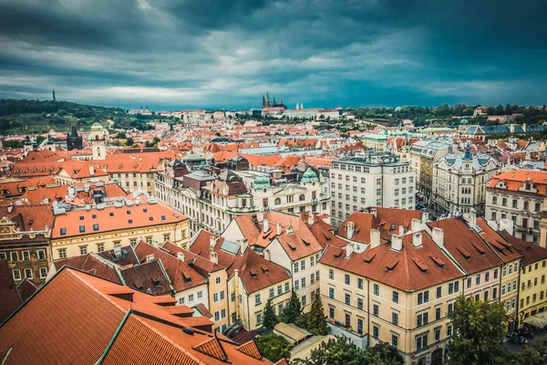 Magnifica Architettura Della Praga Medievale Viaggio Europa — Foto Stock