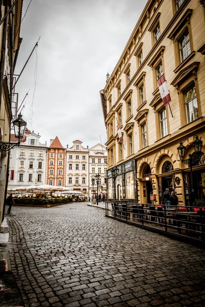 Praga República Checa Septiembre Hermosas Calles Arquitectura Otoño Praga —  Fotos de Stock