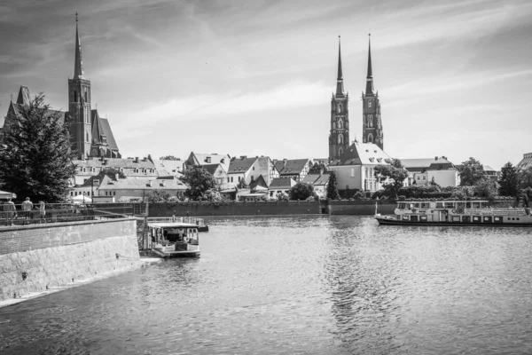 Wonderful Architecture Wroclaw Churches — Stock Photo, Image