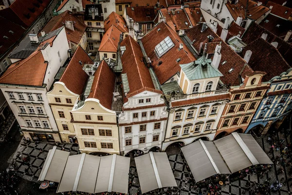 Прага Чехія Вересня Красиві Вулиці Архітектура Осені Прага — стокове фото