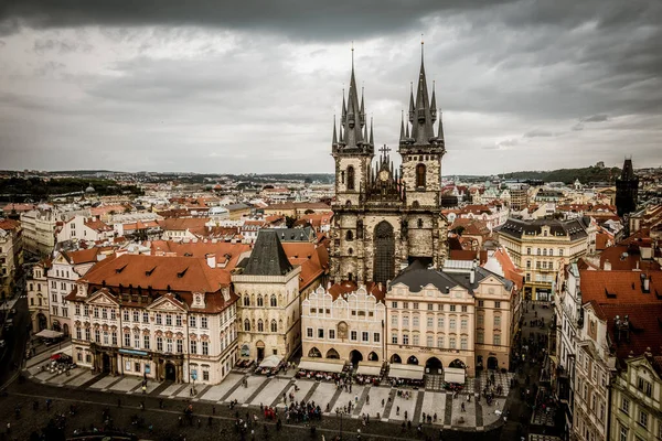 Praag Tsjechië September Prachtige Straten Architectuur Van Herfst Praag — Stockfoto