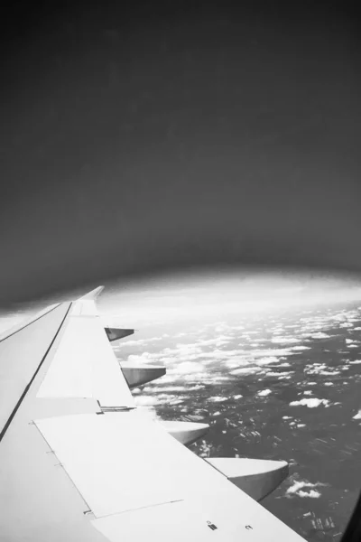 Подорожі Літаком Тло Подорожі — стокове фото
