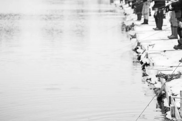 Trout Fishing Lake — Stock Photo, Image