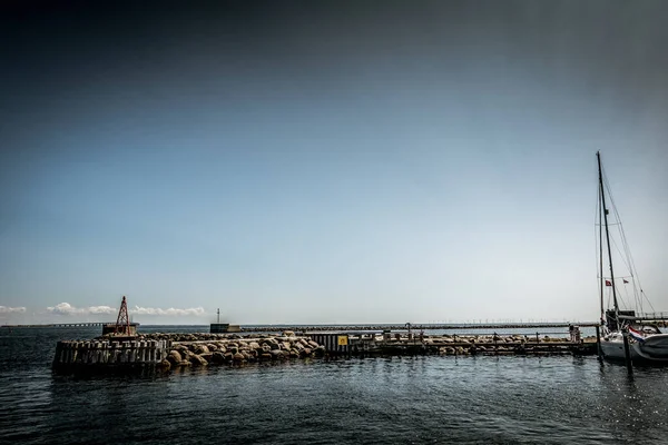 Коппель Дания Июля 2019 Датская Гавань Яхтами — стоковое фото
