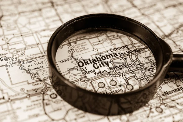 Oklahoma City Usa Geçmişi Seyahat — Stok fotoğraf