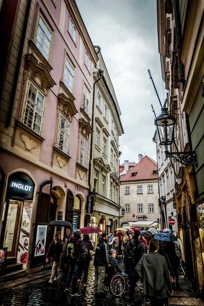 Praga República Checa Septiembre Hermosas Calles Arquitectura Otoño Praga —  Fotos de Stock