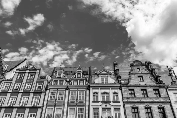 Strade Piazze Dell Antica Città Europea — Foto Stock