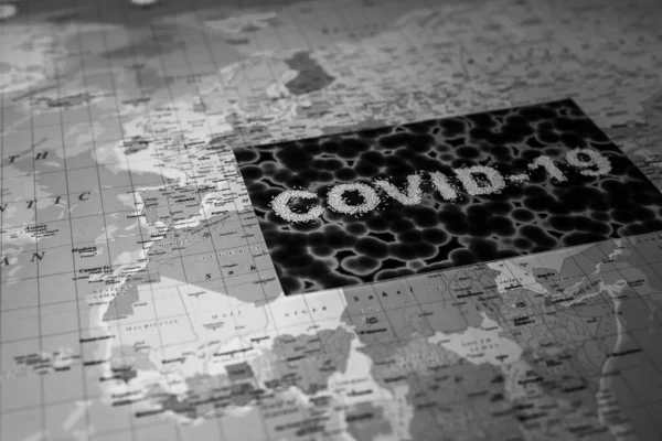 World Coronavirus Covid Quarantine Background — 스톡 사진