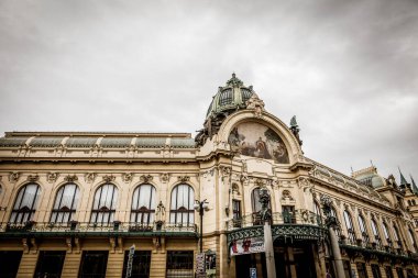 Prag, Çek Cumhuriyeti - 21 Eylül, Prag 'ın güzel sokakları ve mimarisi