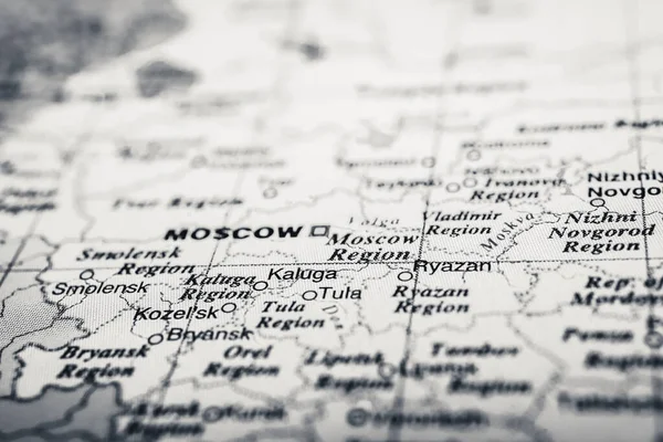 Russia World Map — Stock Photo, Image