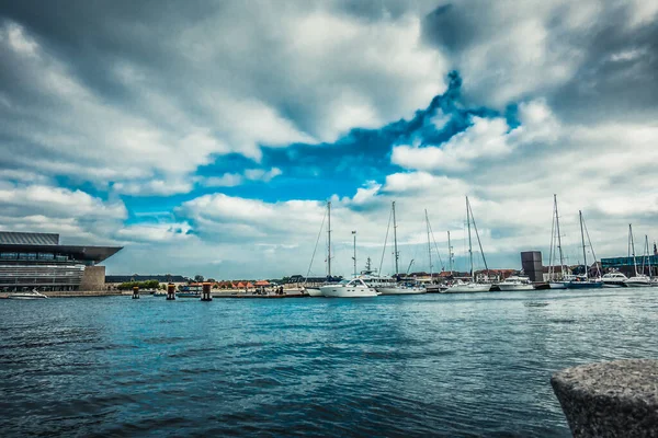 Schöne Kopenhagener Architektur Reise Durch Kopenhagen — Stockfoto