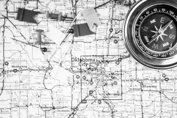 Oklahoma City Usa Pozadí Cestování — Stock fotografie
