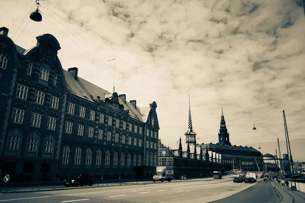 Las Calles Atracciones Copenhague Viaje Copenhague — Foto de Stock