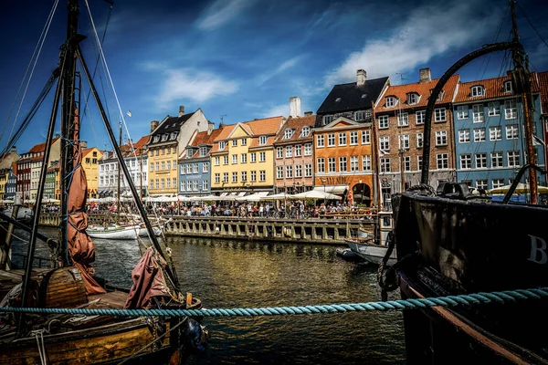 Copenhague Dinamarca Julio 2019 Hermosa Arquitectura Copenhague Viajar Por Copenhague — Foto de Stock