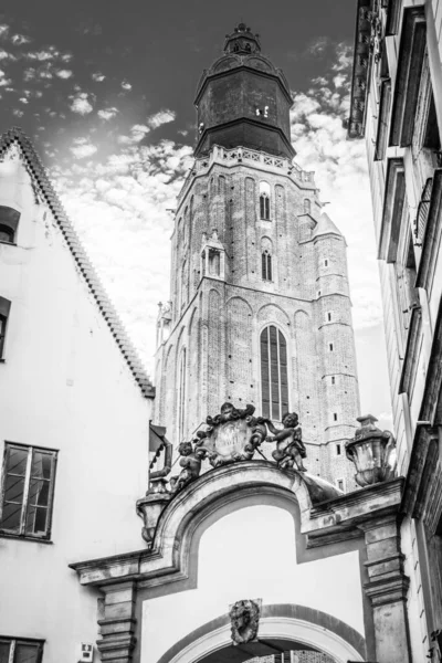 Wroclaw Central Market Square Old Colourful Houses — Stock Photo, Image