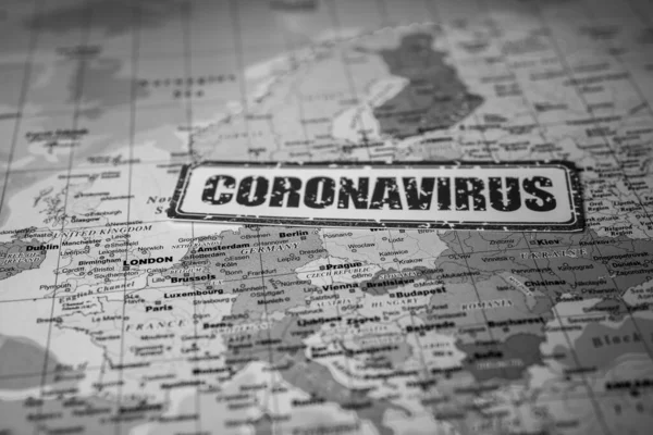 Coronavirus Covid Tehlikesi — Stok fotoğraf