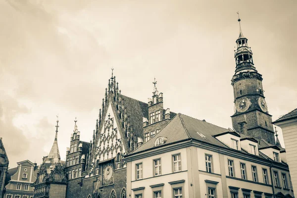 Wroclaw Poland June 2019 Wroclaw Houses Streets City Wroclaw Cityscape — Stock Photo, Image